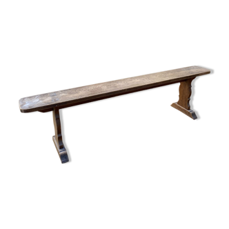 Wooden bench