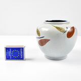 1960s mid-century modern ceramic vase, Silberdistel Zierkeramik, Germany