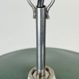 Industrial petrol enamel pendant light, 1970s