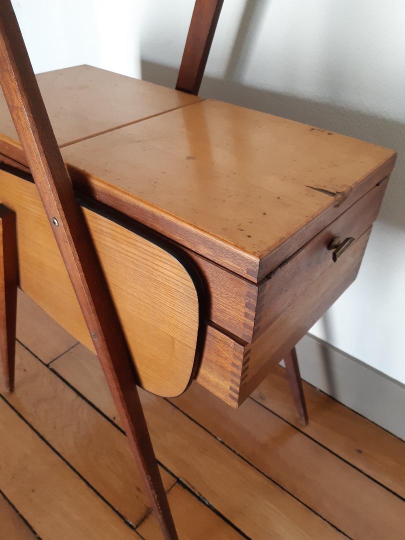 Vintage sewing basket