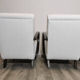 Armchairs by Jindrich Halabala, 1940s, Set of 3