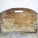 Wooden shelf, washerwoman's box, trade furniture, folk art