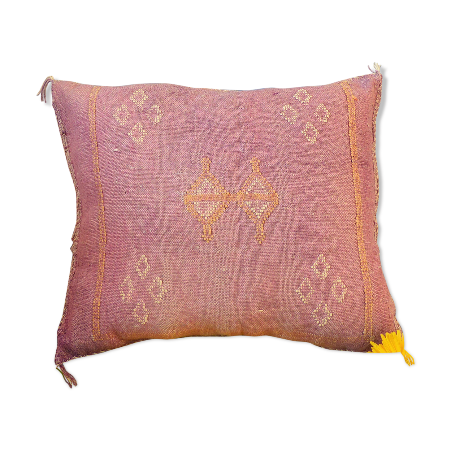 Cactus Silk Purple Sabra Cushion