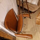 Fauteuil pliant en skaï