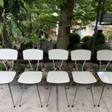 Tublac compass formica 5 chairs