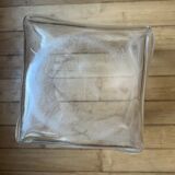 Vintage Guzzini style plexiglass design vase