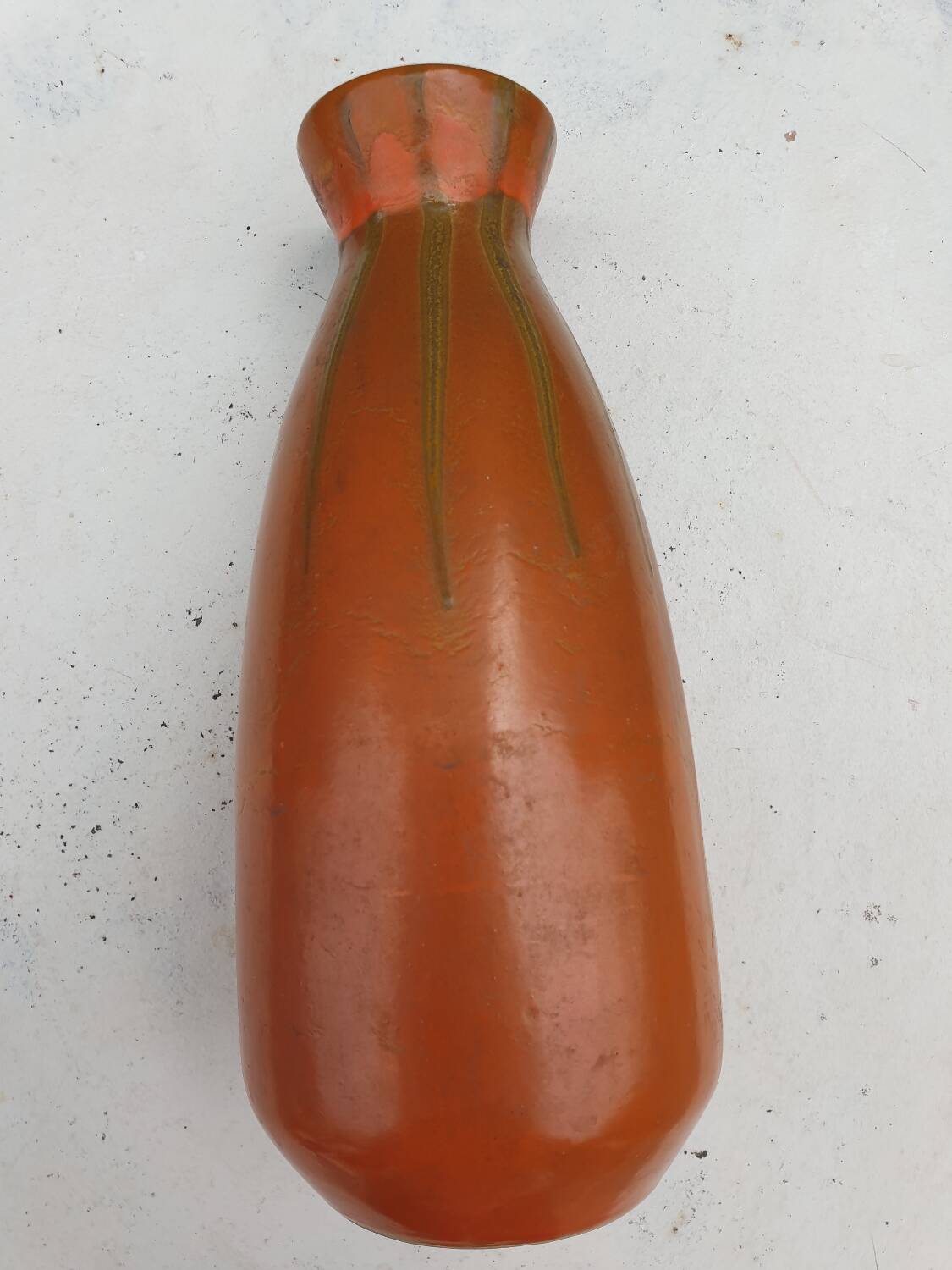 Vintage ceramic vase Hungary 1950s 1960s