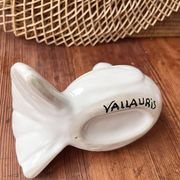 Ceramic vase bird flower spike