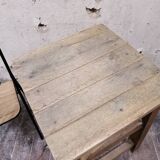 Old square workbench