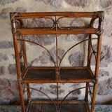70s bamboo rattan