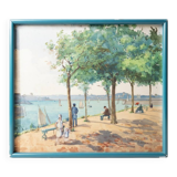 Watercolor signed g deplanche (1875-1945)