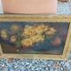 Painting, painting, oil on cardboard bouquet of flowers