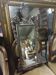 Louis XVI style mirror decorated in wood