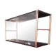 Wall-mounted Tomado showcase 1960