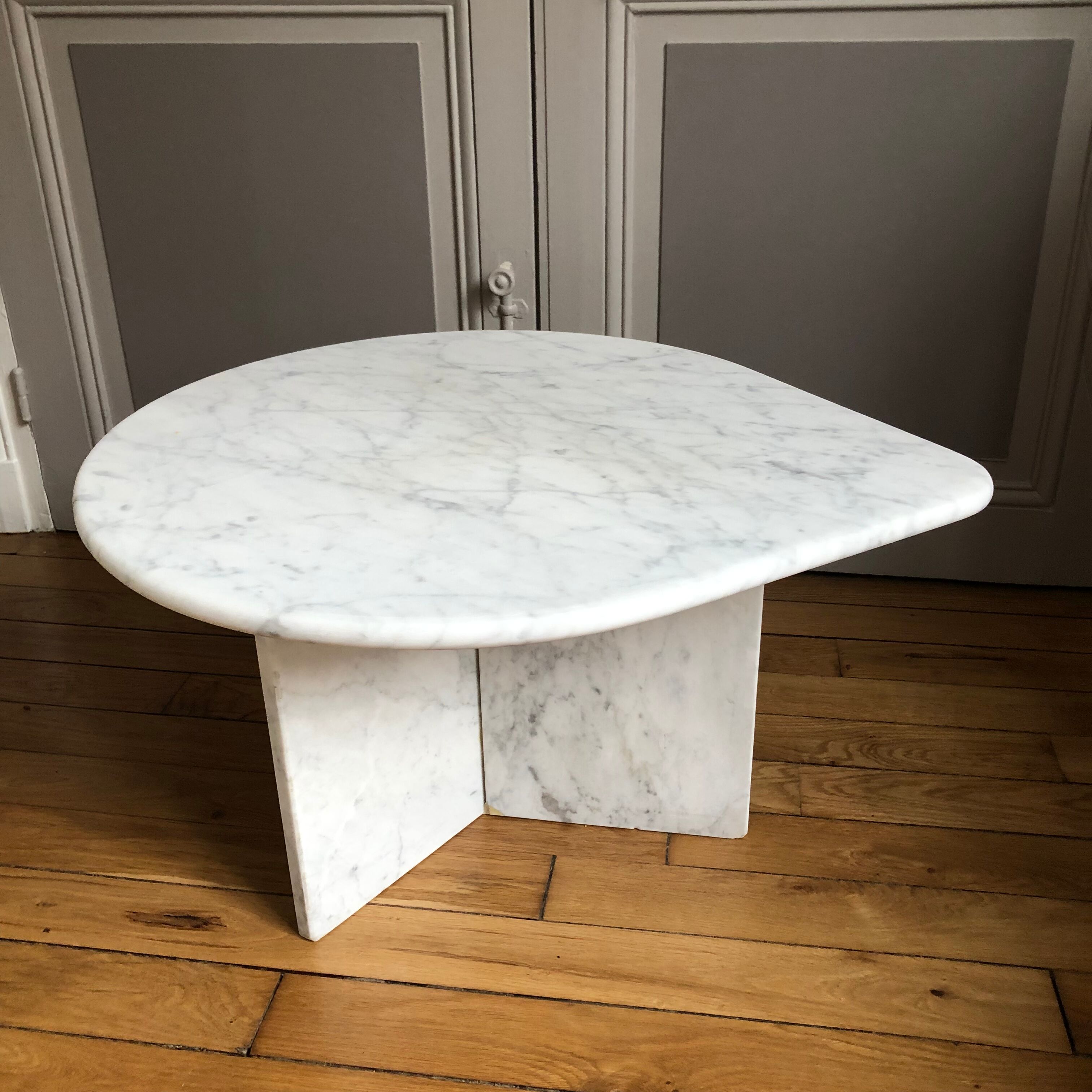 Marble coffee table