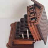 Swiss wooden chalet cigarette storage, mountain chalet