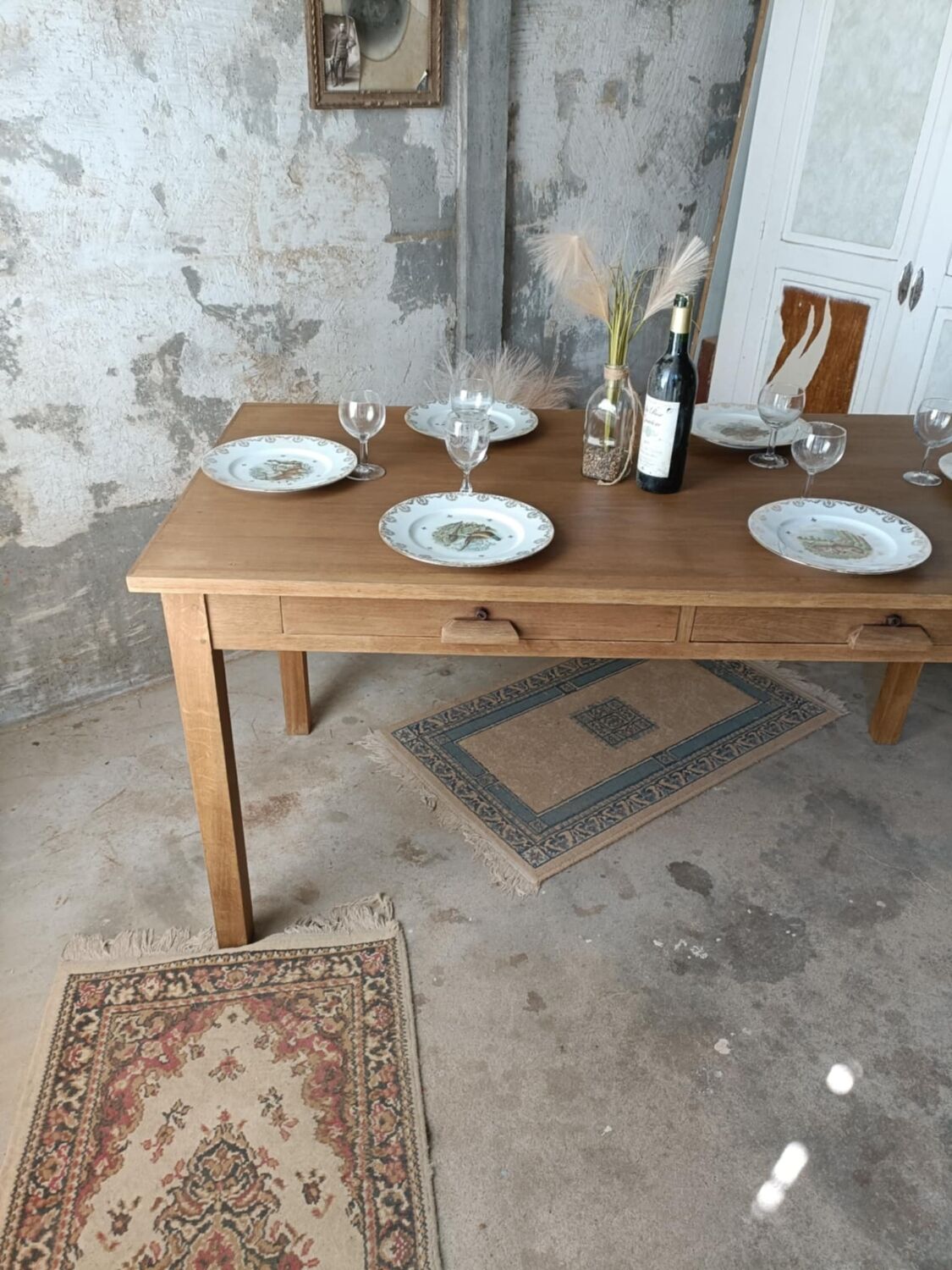 Farmhouse table