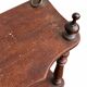 Antique Napoleon III wall shelf in turned wood, 4 shelves, 19th century.