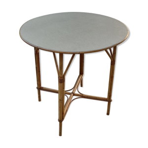 Table de jardin rotin
