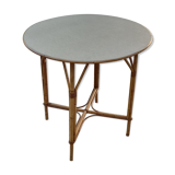Rattan garden table 1960