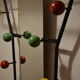 Vestiaire wears coats 6 balls vintage wood 1960s