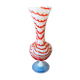 Vase de Murano motifs oranges