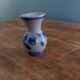 Miniature salt-glazed stoneware vase from Alsace