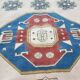Vintage Turkish Oushak rug 190x205 cm