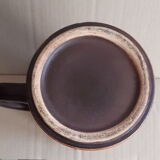 Speckled stoneware pitcher
