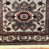 Antique handmade Caucasian wool carpet from Dagestan, 20th century