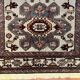 Antique handmade Caucasian wool carpet from Dagestan, 20th century