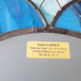 Stained glass mirror