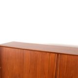 Mid-Century Danish Teak Highboard Model 13 by Gunni Omann for Omann Jun, 19