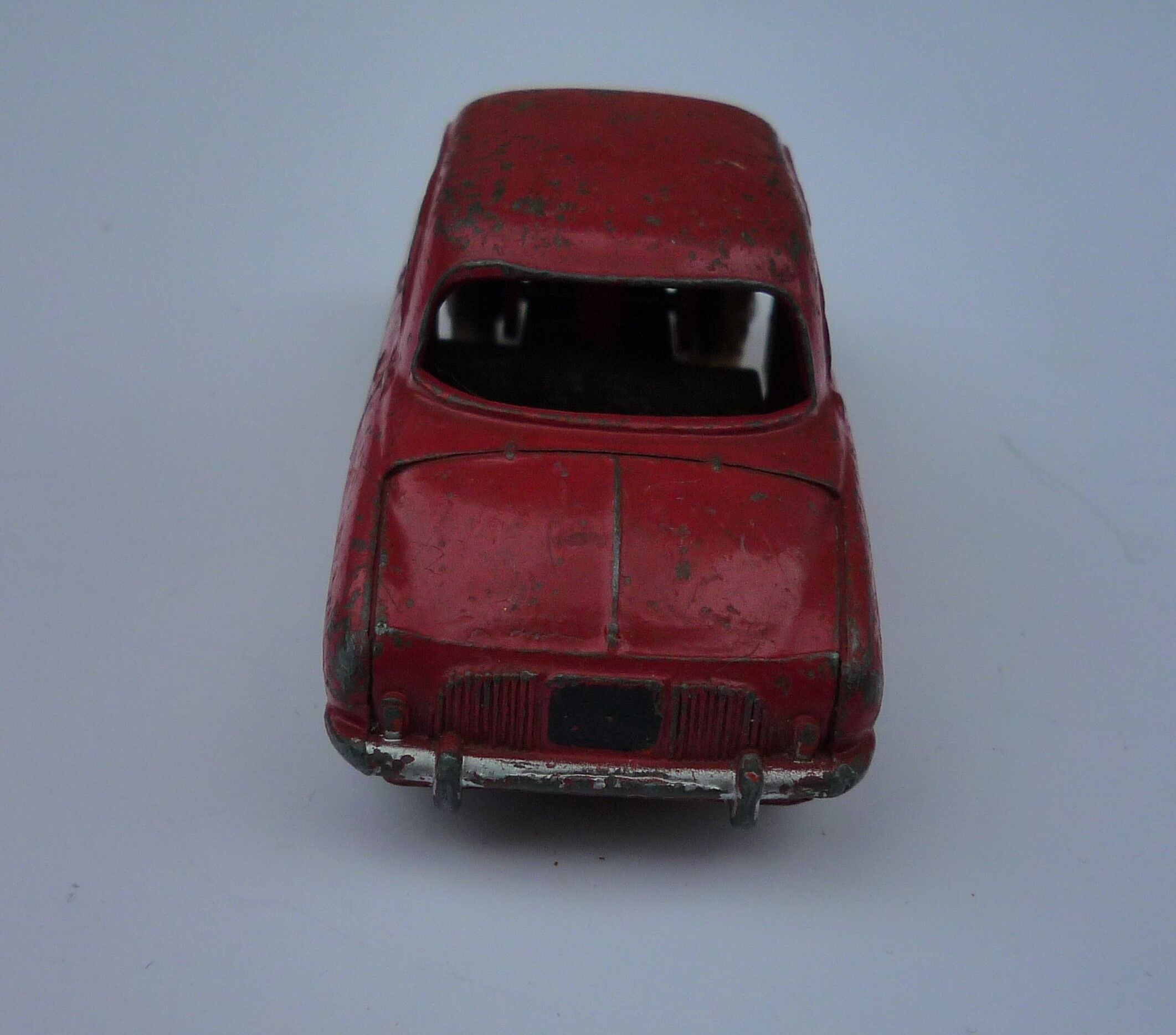 Vintage car Dinky Toys Renault Dauphine red