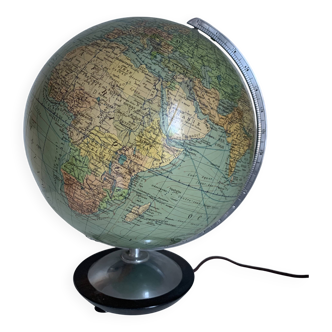 Vintage 1950s Globe Glass Columbus Political Edition World Map - 34