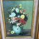 2 Tableaux Bouquet de fleurs en vase signes