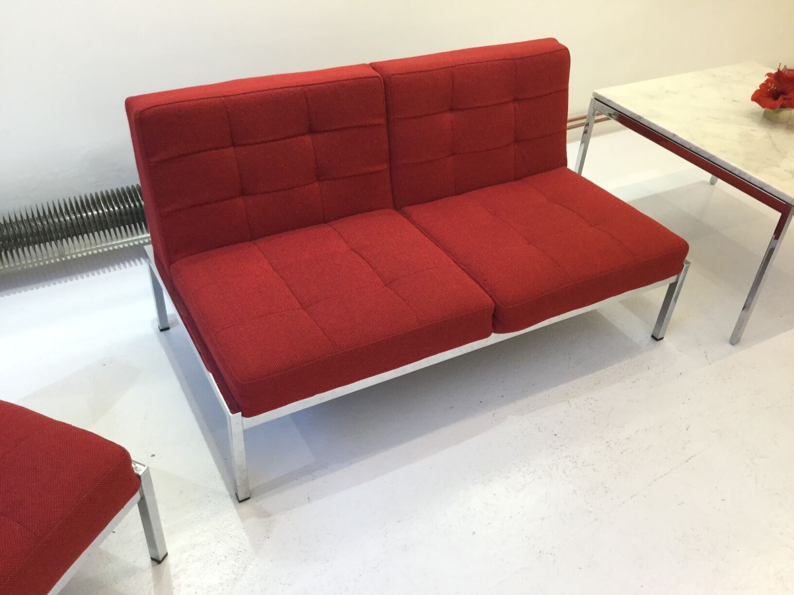 Sofa 2 seats and 2 armchairs "samurai" design joseph-André motte aiborne edition 1961