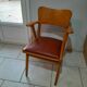 Vintage bridge armchair from the 50s