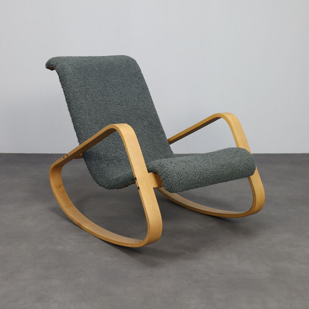 Rocking chair “Dondolo” by Luigi Crassevig, Italy, 1970s