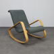 Rocking chair “Dondolo” by Luigi Crassevig, Italy, 1970s