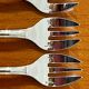 Christofle Malmaison 6 oyster forks new condition