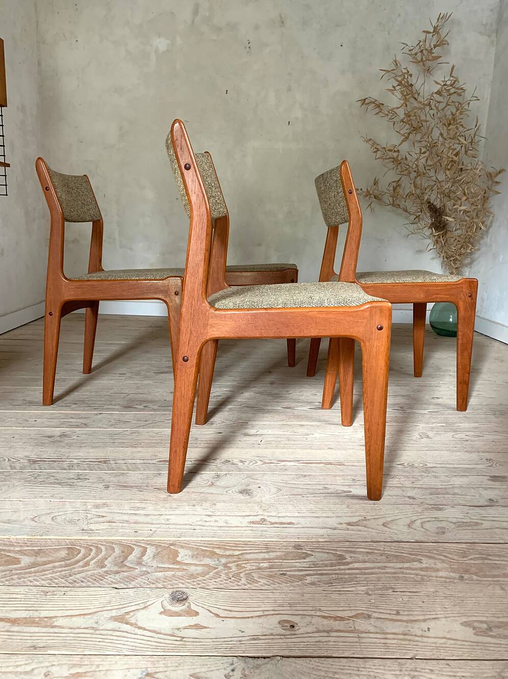 Vintage Scandinavian teak chairs