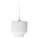 Vintage opaline pendant light