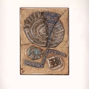 Very rare and large wall tile from Tue Poulsen 1970
