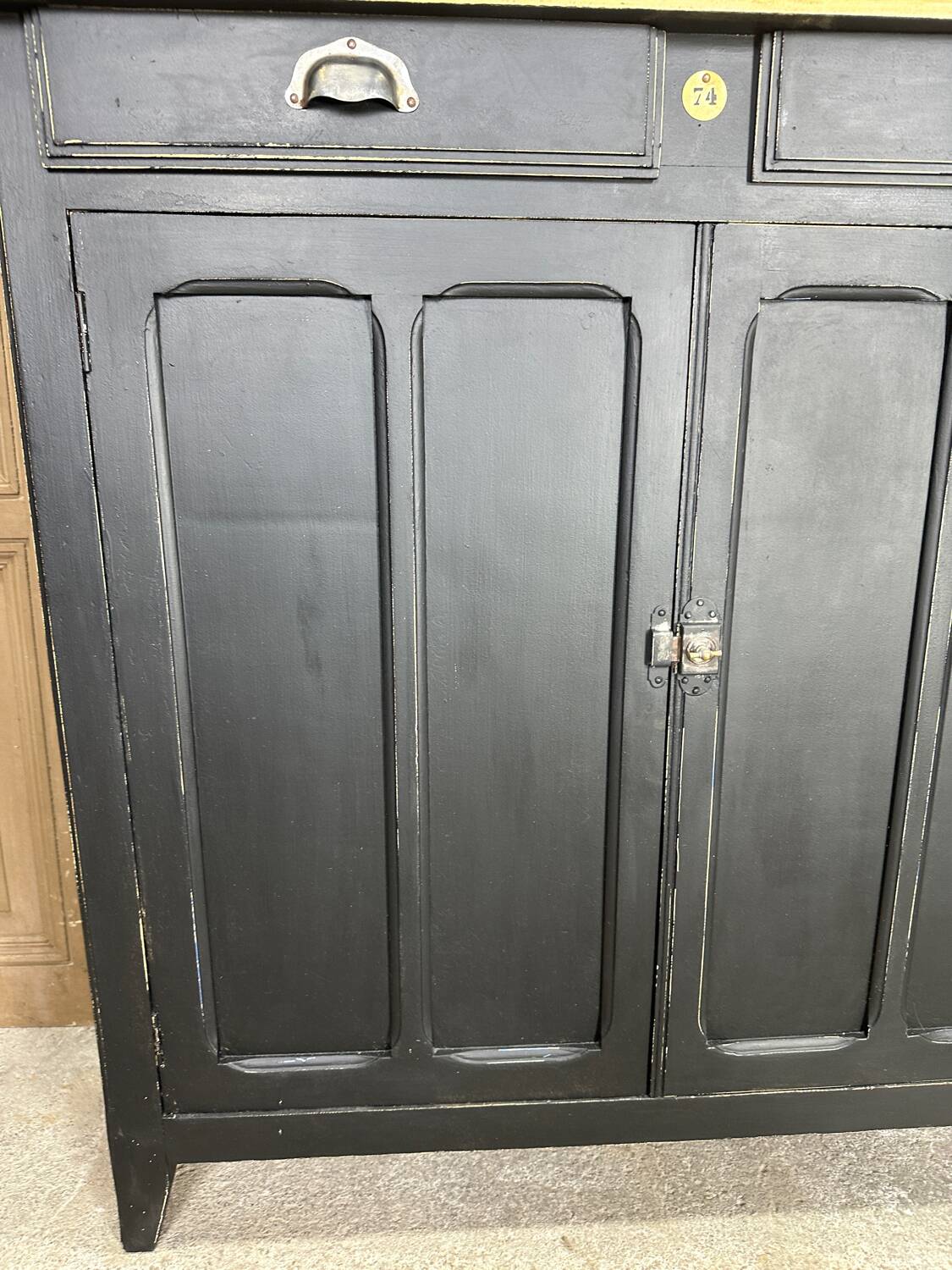 Black Parisian sideboard