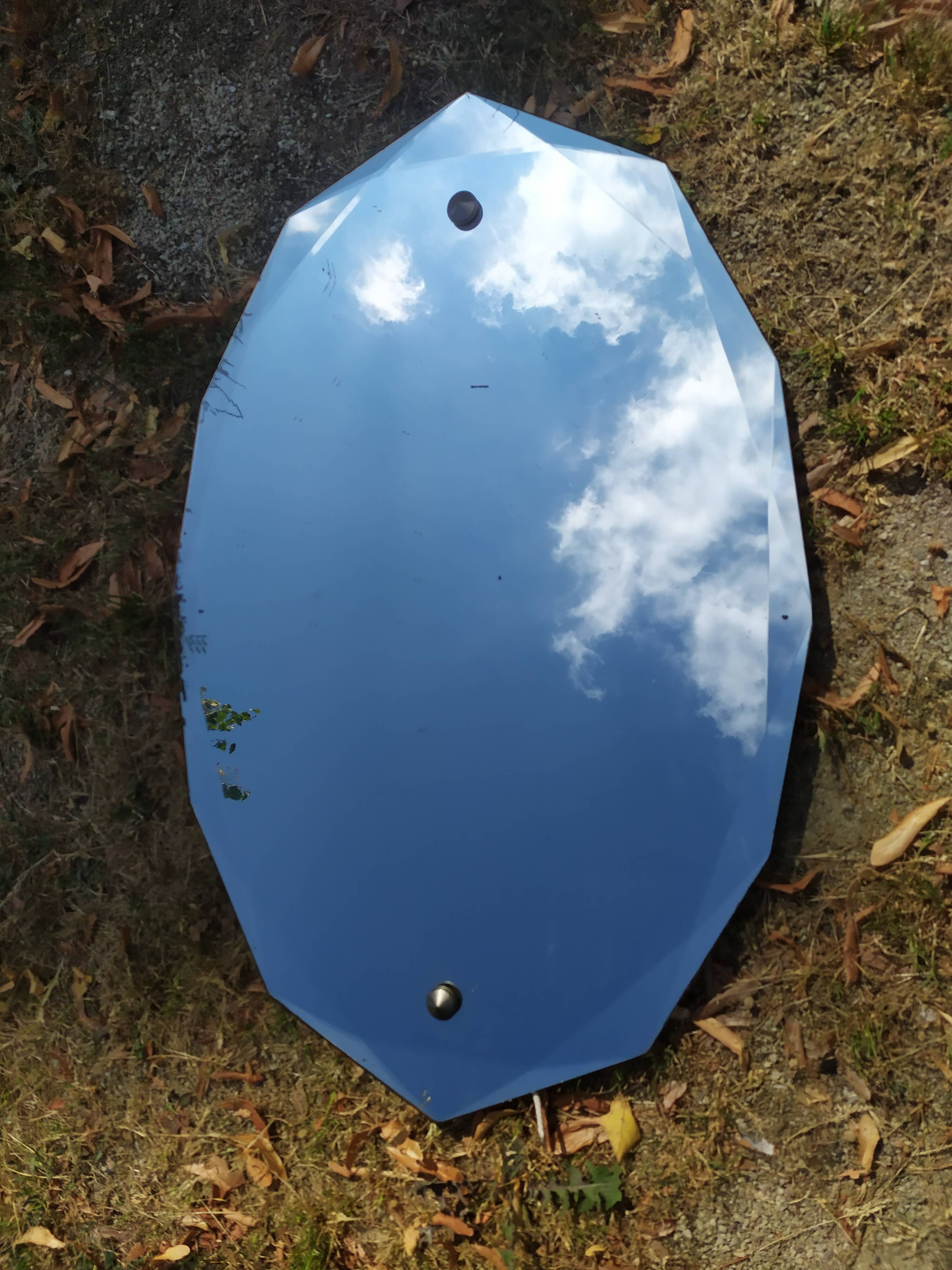 Art Deco beveled mirror