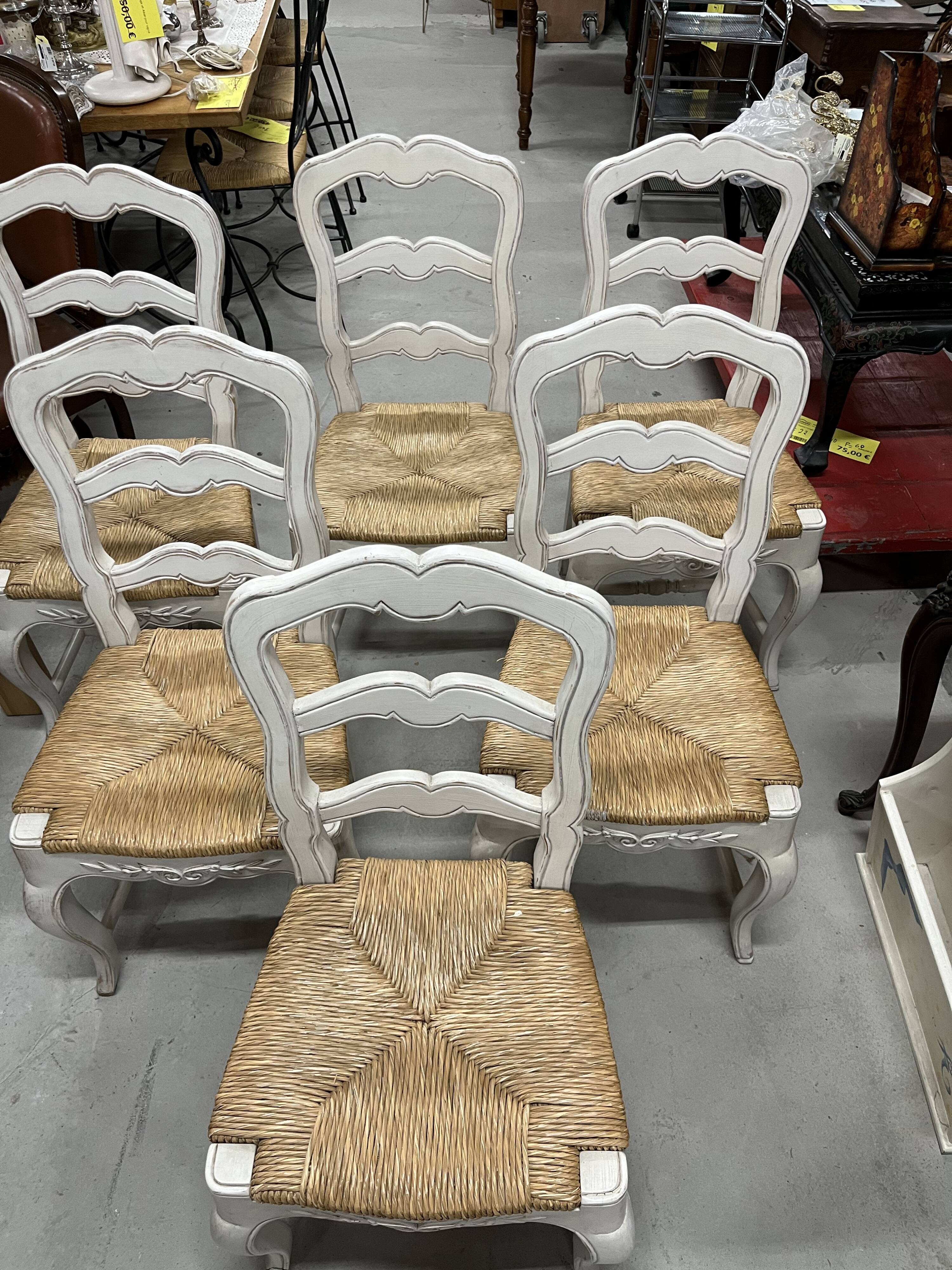 Lot of 06 interieur brand chairs
