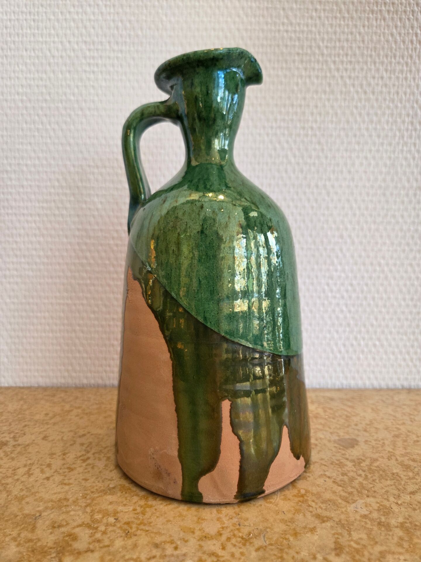 Terracotta jug