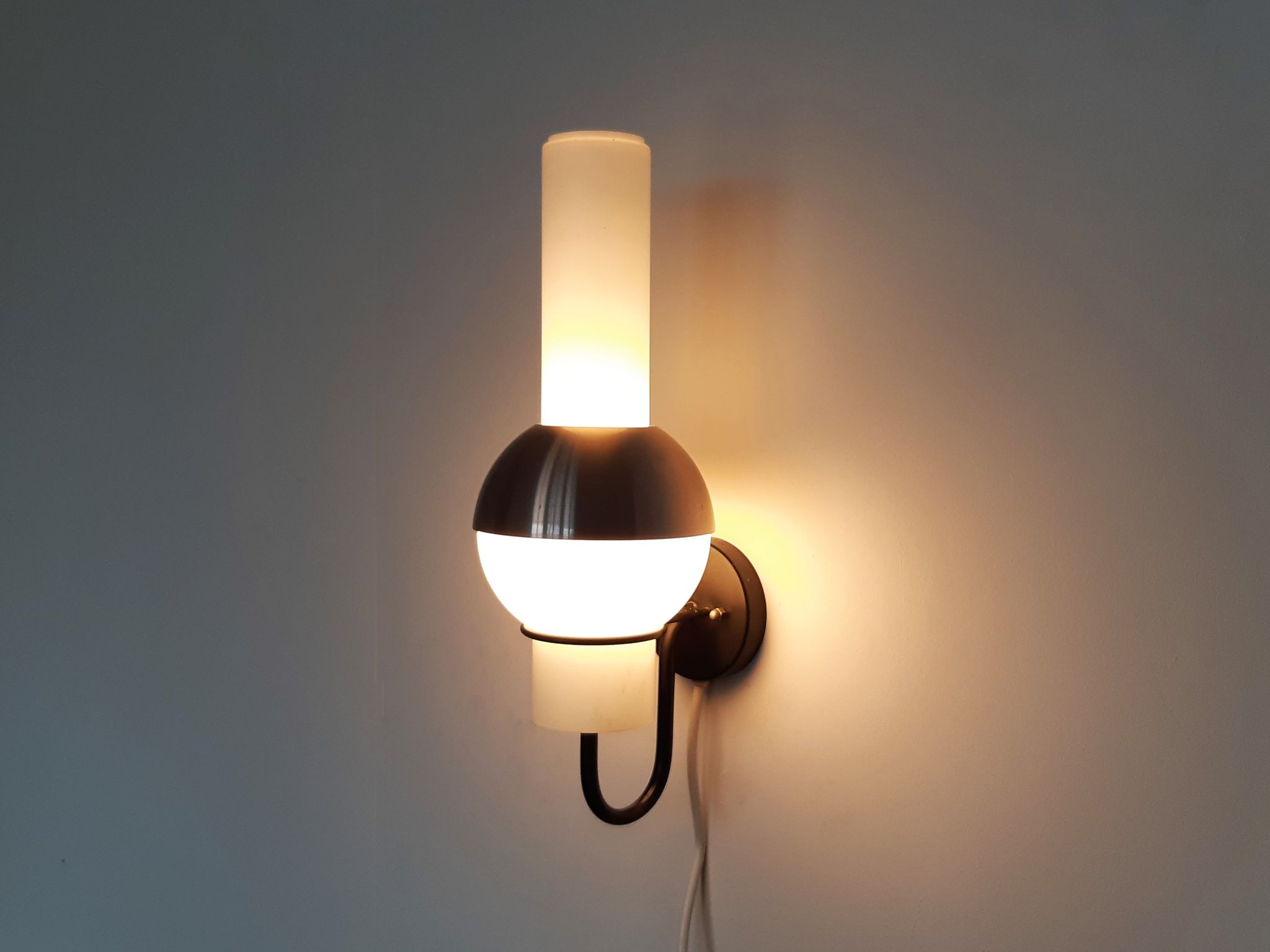 Mid-century Lucifero or Quinquet sconce from Raak Amsterdam, 1960s