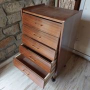 Chest of drawers with 5 drawers from the 1950s